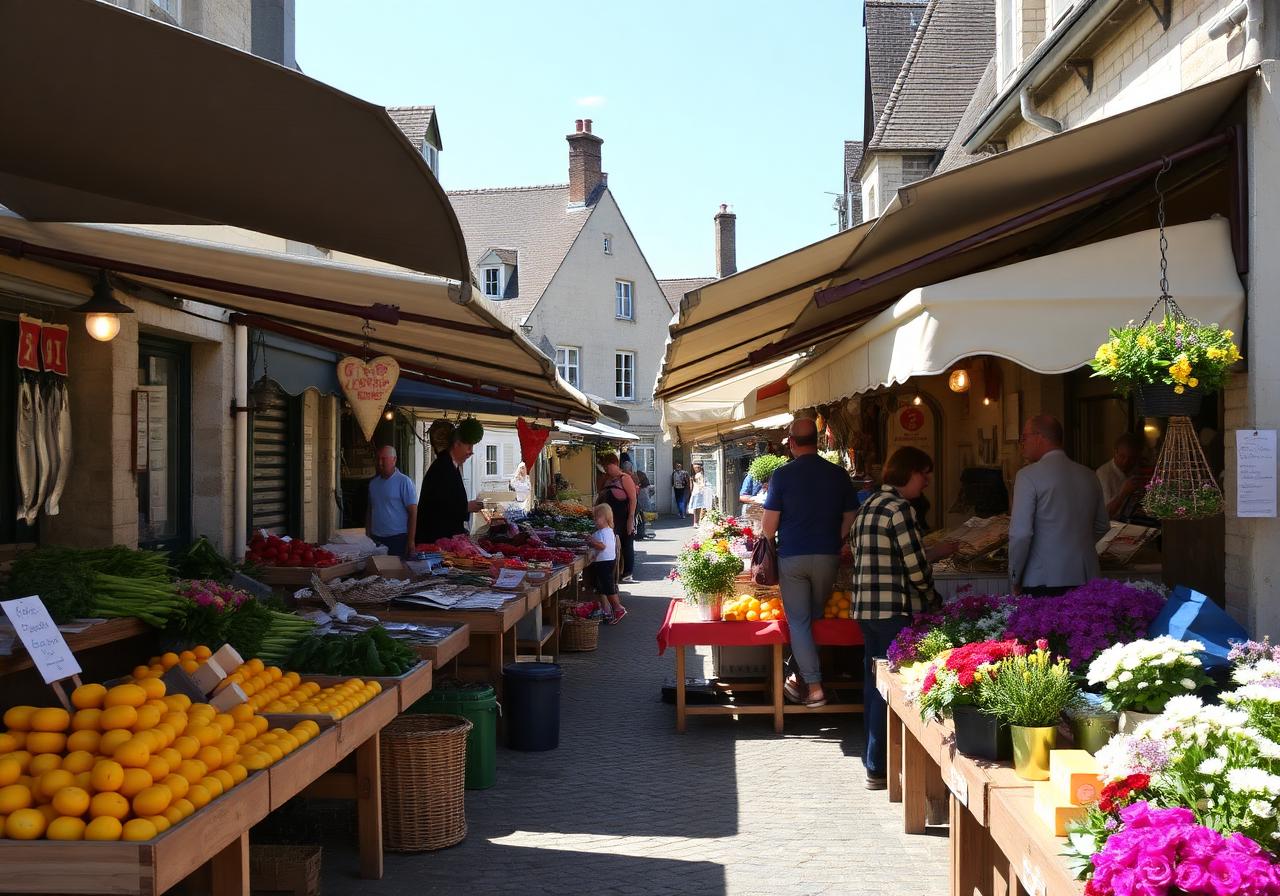 Marché du samedi & criée du port
